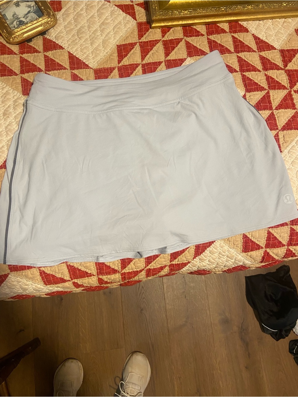 lululemon athletica Light Blue Athletic Skort
